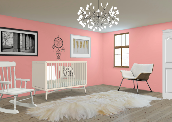 Love baby room  Design Rendering