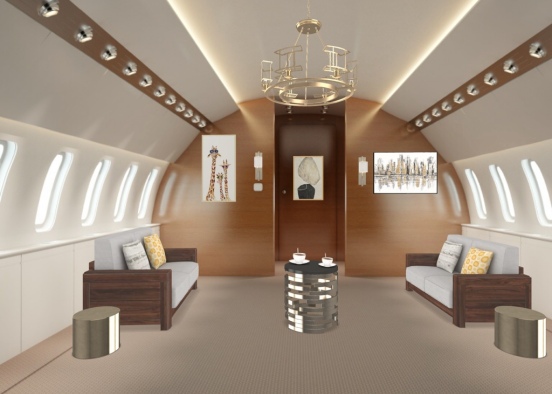 Our Private Jet!!!!!!!! First Class!!!!!!!  Design Rendering