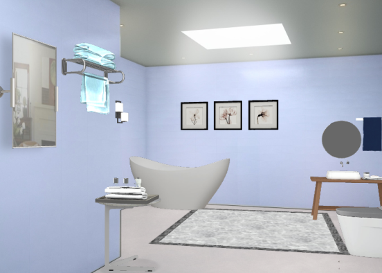 Banheiro quarto de arlete Design Rendering