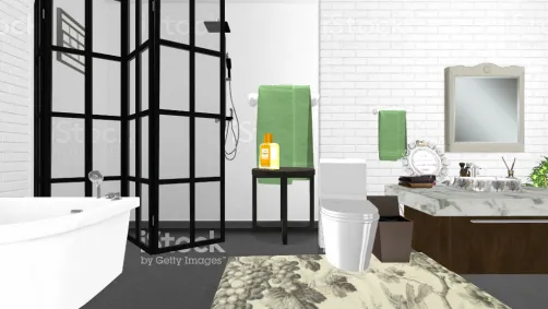 Baño elegante