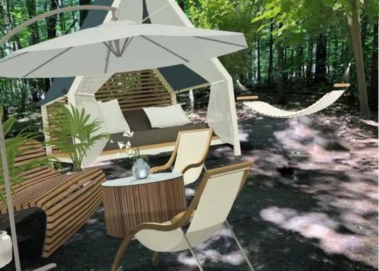 very glamorous camping ⛺️  Design Rendering