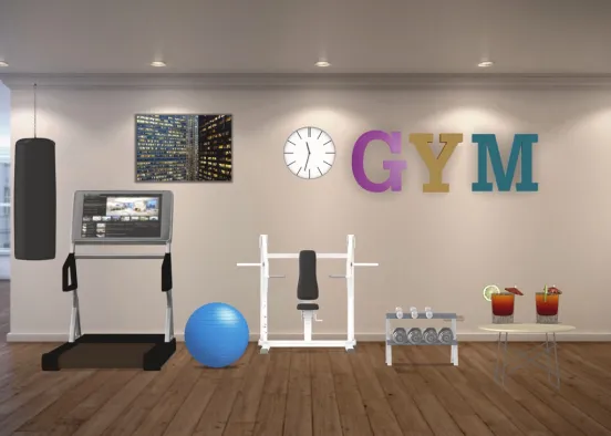 Me And Andrea GYM👩🏻🧑🏻‍🦱 Design Rendering
