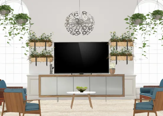 "cozy living room" Design Rendering