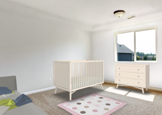 חדר תינוקות  Design Rendering