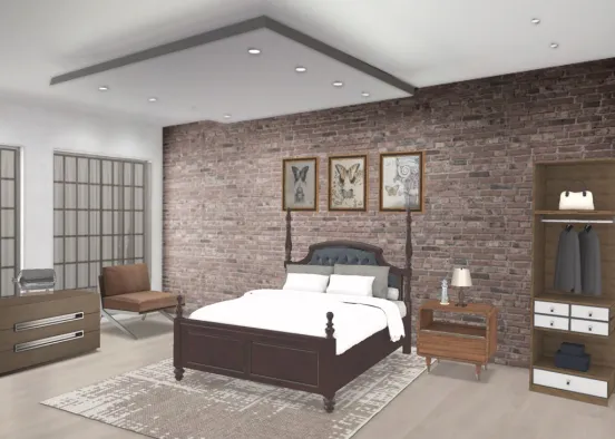 a cozy bedroom 🤗 Design Rendering