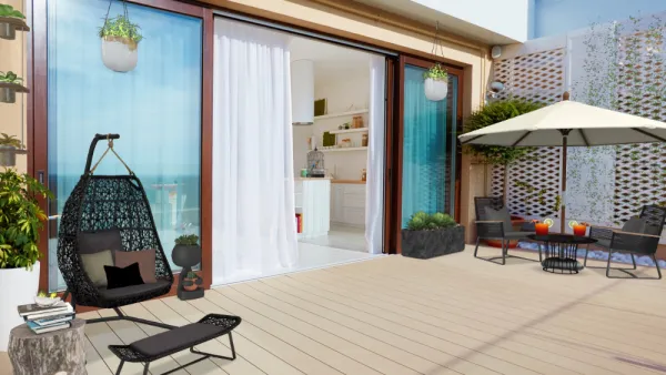 Professional interior design created with Homestyler 3D design software