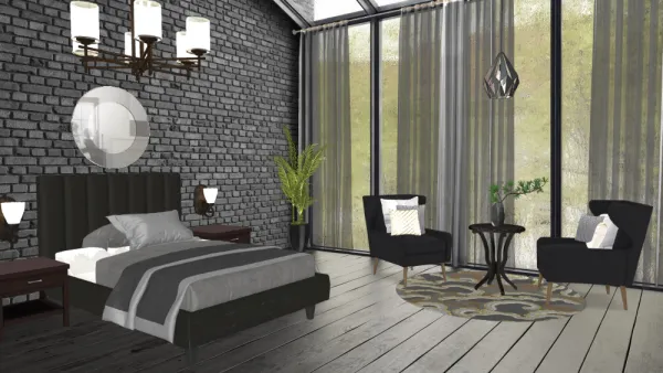 Professional interior design created with Homestyler 3D design software