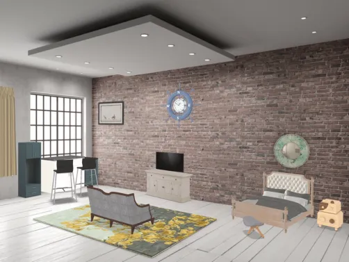 A simple apartment for one