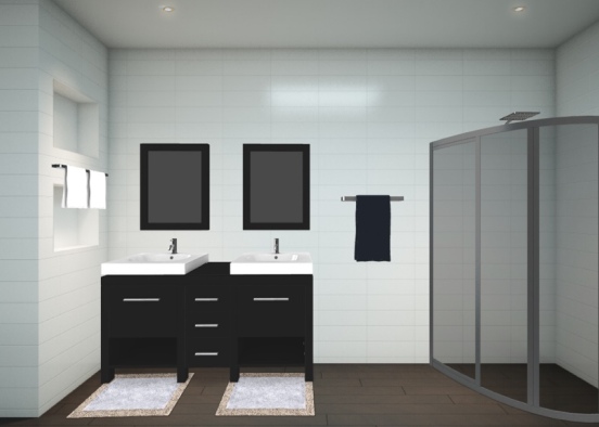 banheiro Design Rendering