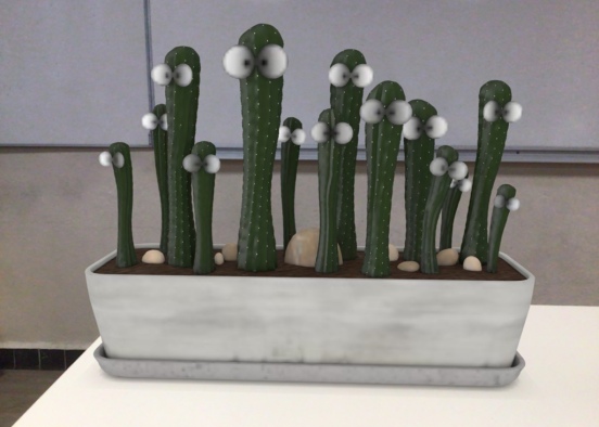 cactus que j’aimerais pas avoir  Design Rendering