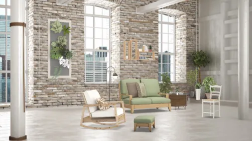 pastel living room