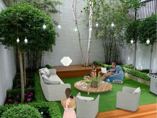 Pequeño jardín