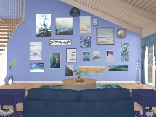 Balmy Beach living room