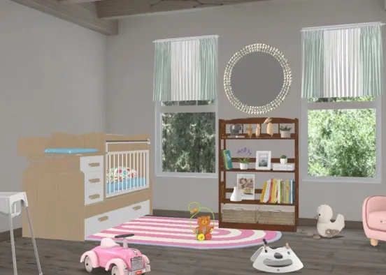Baby’s first room Design Rendering