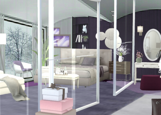 My Dream Bedroom 😍 💕 😍  Design Rendering