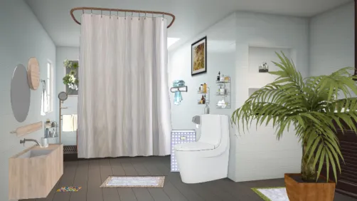 Baño elegante