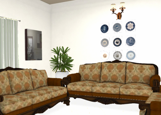 Living room 2.0 Design Rendering