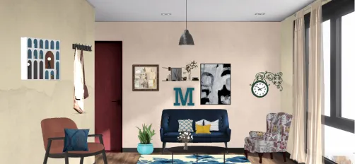 Studio Apartment girly shades