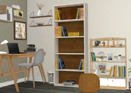 Sasi Book Corner Design Rendering