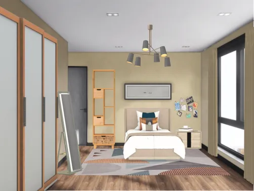 South African teenager room