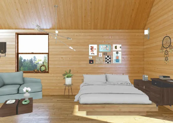 Cozy room :)  Design Rendering