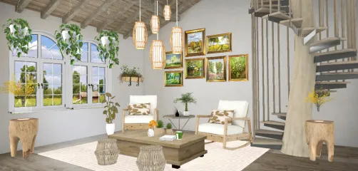 Summer living room 