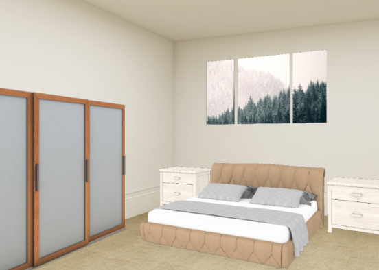 Lovely bedroom 🥰 Design Rendering