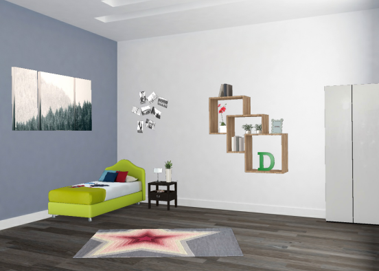 Chambre Dylan  Design Rendering
