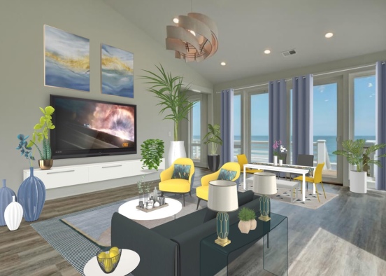 beach home Design Rendering