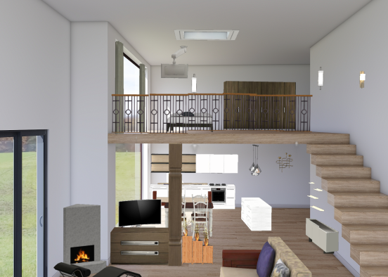 Canescalzo 2rooms house Design Rendering