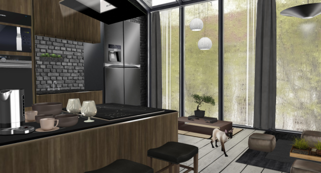 MODERN WESTERN JAPANESE KITCHEN 
