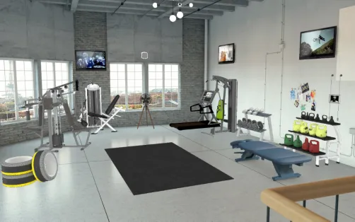 Indoor gym