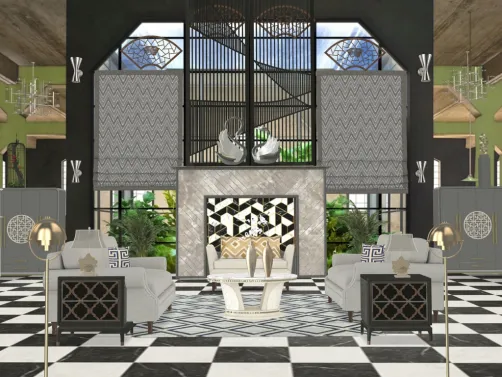 art deco swing
