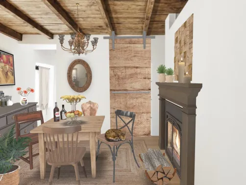 Modern Country Breakfast Nook