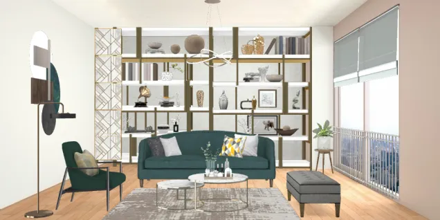 Sala con estilo contemporáneo | Living Room with contempory style