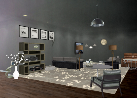 03 livingroom Design Rendering