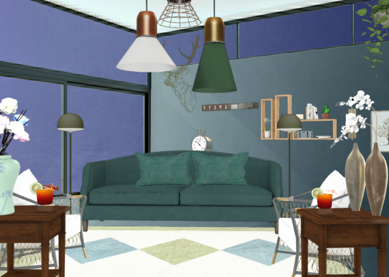 02 livingroom Design Rendering