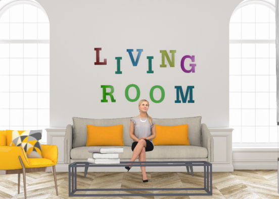 Living room😘 Design Rendering