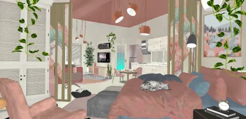 Pink home