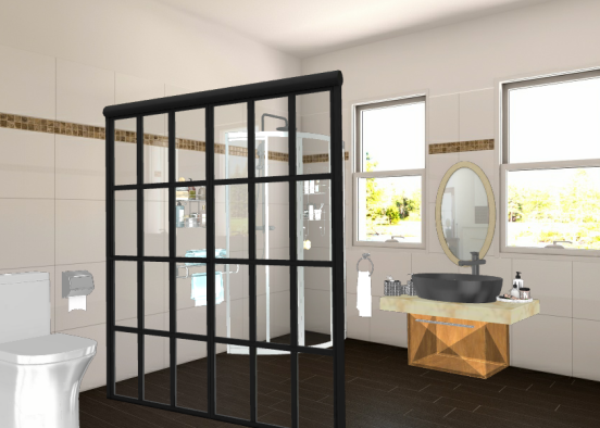Luxury bathroom 🎻 Design Rendering