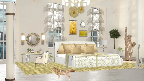 GOLDEN BEDROOM 