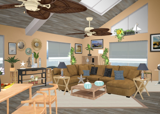 Lakeside vacay home Design Rendering