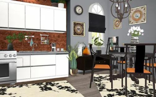 Small dining nook