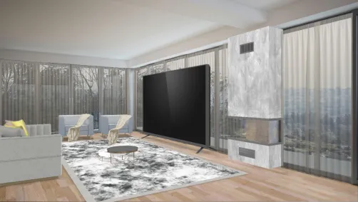 projeto sala de estar 