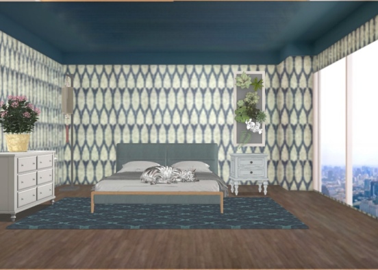 best cozy bedroom Design Rendering