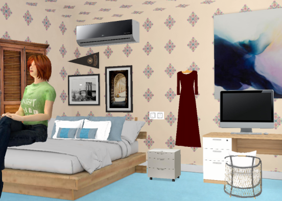 be sure to look at  katherine's  and natasha's acconunt for other rooms. Design Rendering
