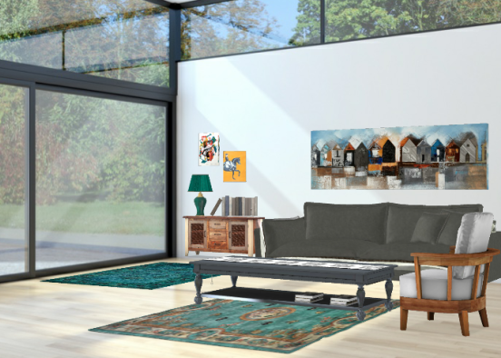 Marjan - livingroom Design Rendering