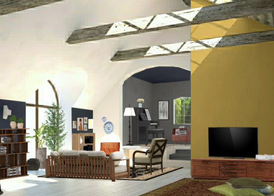 Livingroom 03  Design Rendering
