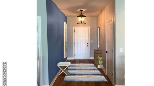 Rae entry blue