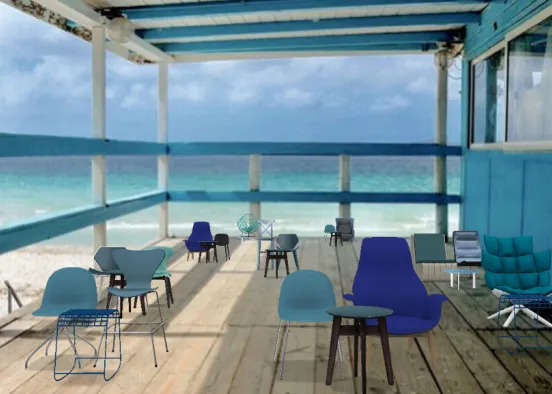 retro-MIX&MATCH-seaside-cafe Design Rendering
